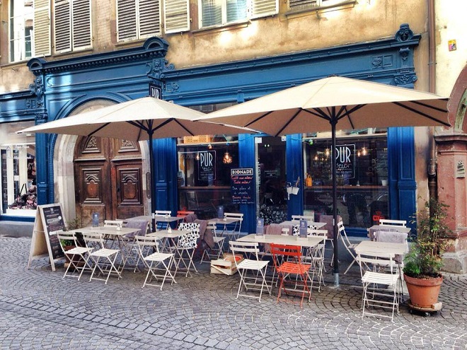 restaurant Pur etc. Strasbourg extérieur