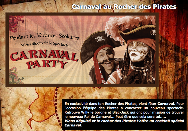 Le rocher des pirates