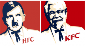 Hitler fried chicken